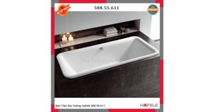 Bồn tắm âm vuông Hafele 588.55.611