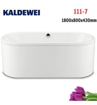 Bồn tắm chân yếm thép tráng men 1.8m KALDEWEI CLASSIC DUO OVAL 111-7