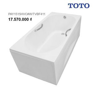 Bồn tắm chân yếm Toto PAY1515HVC#W/TVBF411