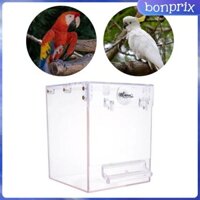 Bồn tắm chim vòi hoa sen treo bể tắm cho chim nhỏ Canary Lovebird