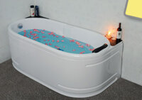 Bồn tắm Composite: Bồn ngâm Fantiny MBL 160S