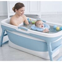 BỒN TẮM DÀNH CẢ CHO NGƯỜI LỚN VÀ TRẺ EM THAY THẾ PHAO BƠI VÀ BỂ BƠI DÙNG CẢ ĐỜI KHÔNG HỎNG CÓ THỂ GẤP GỌN