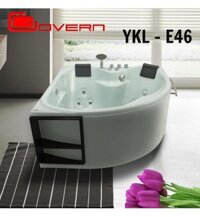 Bồn tắm đặt góc massage 1.4m Govern YKL–E46