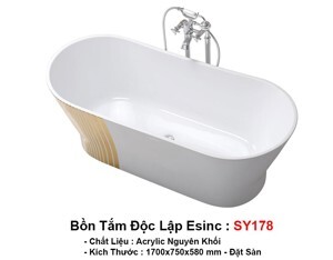 Bồn tắm đặt sàn Esinc SY178