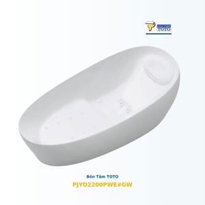 Bồn tắm đặt sàn massage sục khí Toto PJYD2200PWE#GW