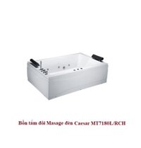 Bồn Tắm Đôi Massage Đèn có Chân Yếm CAESAR MT7180L/RCH