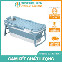 Bồn Tắm Gấp Gọn, Bồn Tắm Người Lớn Chất Liệu Nhựa PP, Silicon Dài 128cm