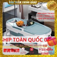 Bồn tắm gấp gọn cho người lớn FUHO chất liệu nhựa PP và hạt nhựa TPE, có thể làm bể bơi cho bé