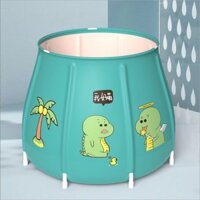Bồn tắm gấp gọn di động giữ nhiệt cho mẹ và bé