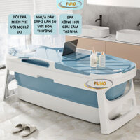 Bồn tắm gấp gọn FUHO dành cho người lớn chất liệu nhựa PP và hạt nhựa TPE, có thể làm bể bơi trẻ em