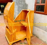 ✅BỒN TẮM GỖ CABIN XÔNG HƠI MINI