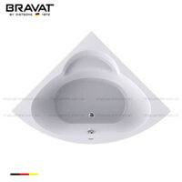 Bồn tắm góc acrylic Bravat B25202W-5 có yếm