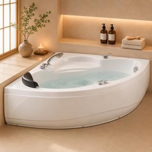 Bồn tắm góc massage Euroking EU 6600P