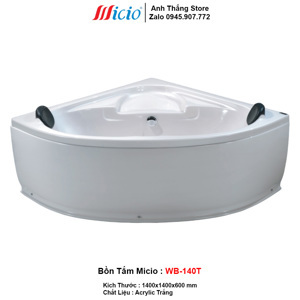 Bồn tắm góc Micio WB-140T