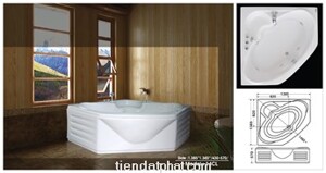 Bồn tắm góc Việt Mỹ 14CL