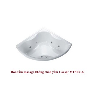 Bồn tắm góc xây massage Caesar MT5133A