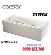 Bồn Tắm Massage 1710cm Chân Yếm phải Caesar MT0670R (Bỏ mẫu)