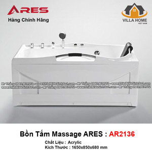 Bồn tắm massage Ares AR2136