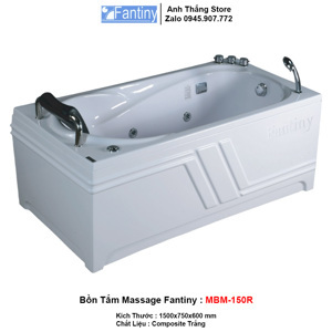 Bồn tắm Massage Composite Fantiny MBM-150R
