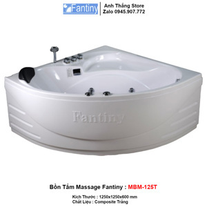 Bồn tắm Massage Composite Fantiny MBM125T (MBM-125T)