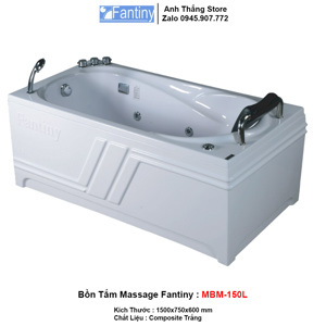 Bồn tắm Massage Composite Fantiny MBM-150L
