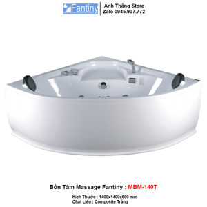 Bồn tắm Massage Composite Fantiny MBM140T (MBM-140T)