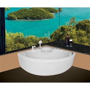 Bồn tắm góc massage Euroca EU3-1300 - (Acrylic, crystal, galxy)