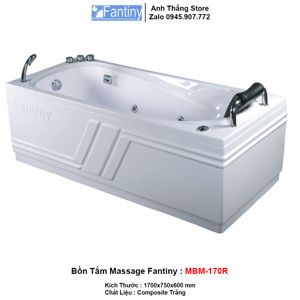 Bồn tắm Massage Fantiny MBM 170R(L)