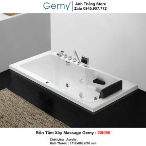 Bồn tắm massage Gemy G9066