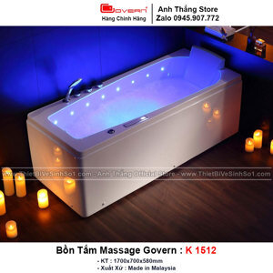 Bồn tắm massage Govern K-1512