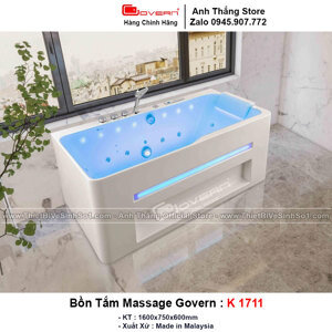 Bồn tắm massage Govern K-1711