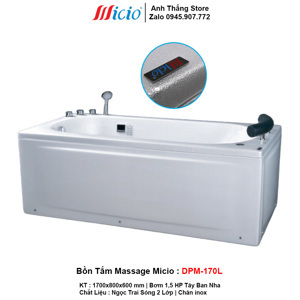 Bồn tắm massage Micio DPM-170D