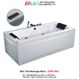 Bồn tắm massage Micio DPM-190D
