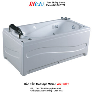 Bồn tắm Massage Micio WM-170R(L)