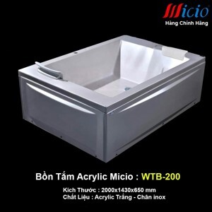 Bồn tắm Micio WTB-200