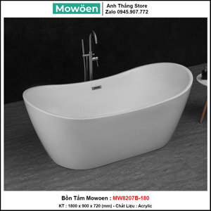 Bồn tắm Mowoen MW8207B-180