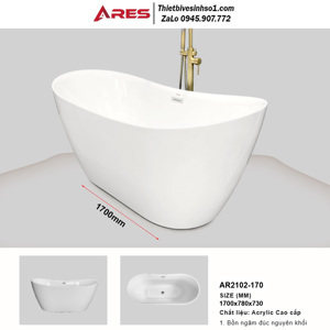 Bồn tắm nằm Ares AR2102