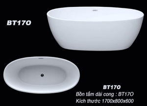 Bồn tắm nằm BT17O