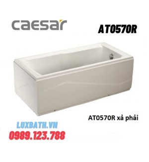 Bồn tắm nằm Caesar AT0570L(R) - có chân có yếm