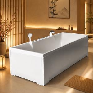 Bồn tắm góc massage Euroca EU1-1570 - (Acrylic, crystal, galxy)
