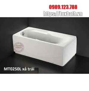 Bồn tắm nằm Massage Caesar MT0250L(R) - có chân có yếm