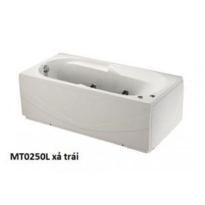 Bồn tắm nằm Massage Caesar MT0250L(R) - có chân có yếm