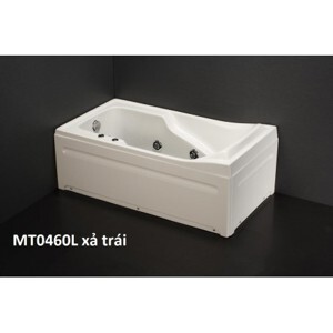 Bồn tắm nằm massage Caesar MT0460L(R) - có chân có yếm