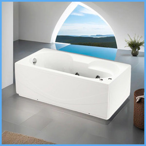 Bồn tắm nằm Massage Caesar MT0350L(R) - có chân có yếm