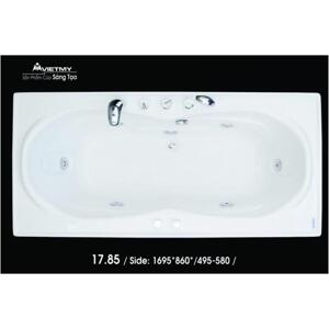 Bồn tắm nằm Việt Mỹ Acrylic 17-85