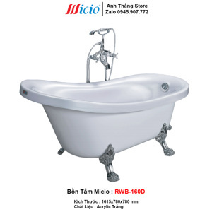 Bồn tắm nghệ thuật Micio RWB-160D