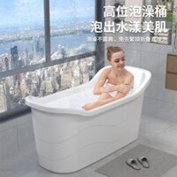 Bồn Tắm Người Lớn Bồn Tắm Bơi Toàn Thân Cỡ Lớn Bằng Nhựa Gia Dụng Bồn Tắm Người Lớn Dày Dặn Bồn Tắm Chung Cư Nhỏ D0CT