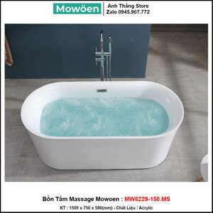 Bồn tắm nhập khẩu Mowoen MW8229-150.MS