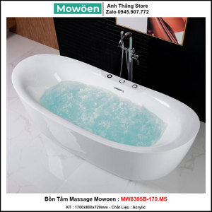 Bồn tắm nhập khẩu Mowoen MW8305B-170.MS