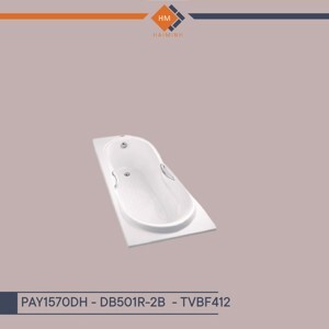 Bồn tắm nhựa có tay vịn Toto PAY1570DH#W/DB501R-2B